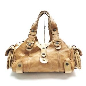 Chloe Hand Bag  Brown Leather
